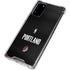NBA Portland Trail Blazers Jersey Galaxy Note20 5G Clear Case