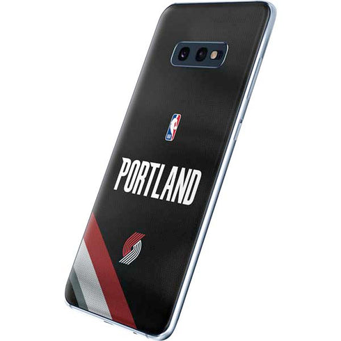 NBA Portland Trail Blazers Jersey Galaxy S10e Skin