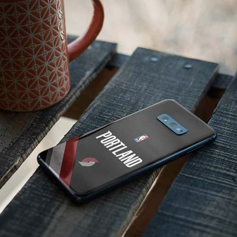 NBA Portland Trail Blazers Jersey Galaxy S10e Skin