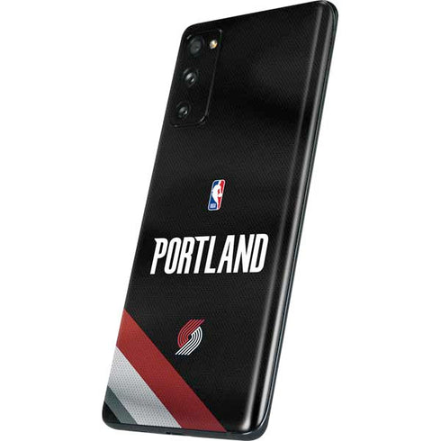 NBA Portland Trail Blazers Jersey Galaxy S20 Fan Edition Skin