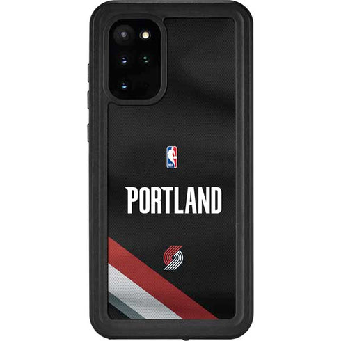 NBA Portland Trail Blazers Jersey Galaxy S20 Plus Waterproof Case