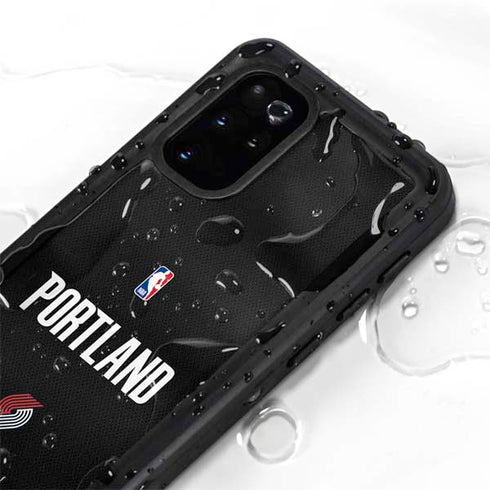 NBA Portland Trail Blazers Jersey Galaxy S20 Plus Waterproof Case