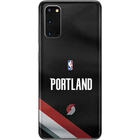 NBA Portland Trail Blazers Jersey Galaxy S20 Skin