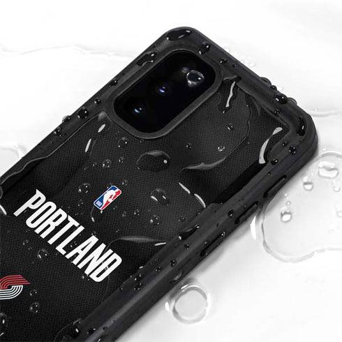 NBA Portland Trail Blazers Jersey Galaxy S20 Waterproof Case