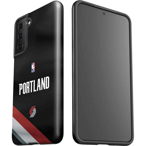NBA Portland Trail Blazers Jersey Galaxy S21 FE Pro Case