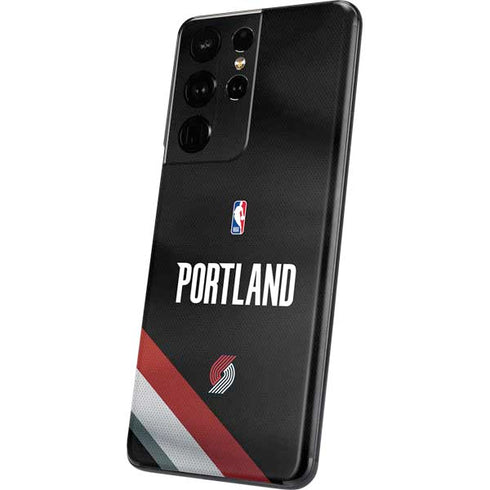NBA Portland Trail Blazers Jersey Galaxy S21 Ultra 5G Skin