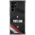 NBA Portland Trail Blazers Jersey Galaxy S22 Ultra Clear Case