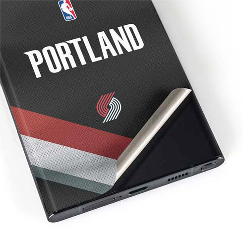 NBA Portland Trail Blazers Jersey Galaxy S22 Ultra Skin