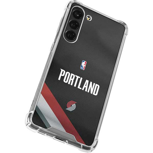 NBA Portland Trail Blazers Jersey Galaxy S23 FE Clear Case