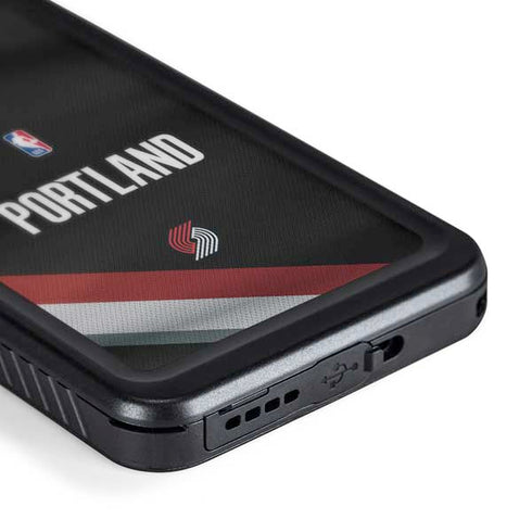NBA Portland Trail Blazers Jersey Galaxy S23 Plus Waterproof Case