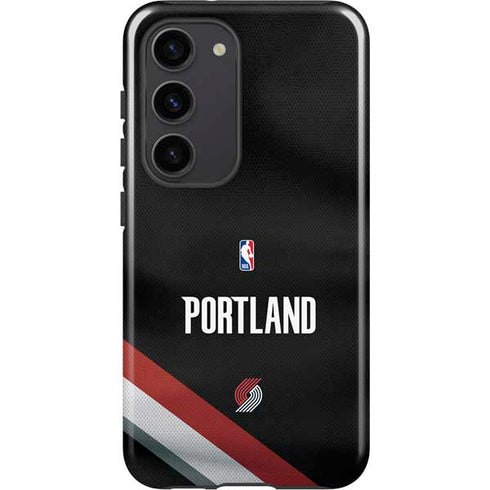 NBA Portland Trail Blazers Jersey Galaxy S23 Pro Case