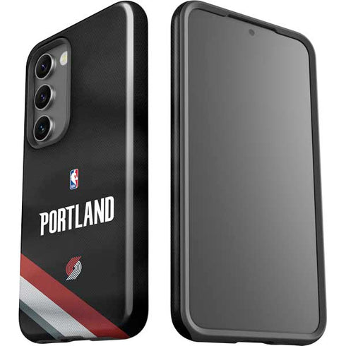 NBA Portland Trail Blazers Jersey Galaxy S23 Pro Case