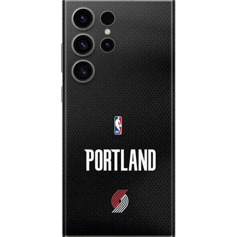 NBA Portland Trail Blazers Jersey Galaxy Skins