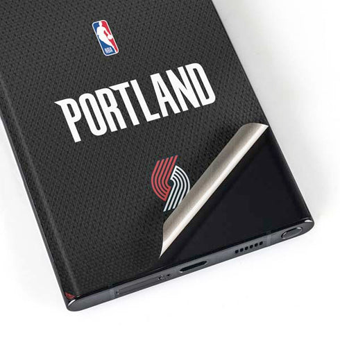 NBA Portland Trail Blazers Jersey Galaxy Skins