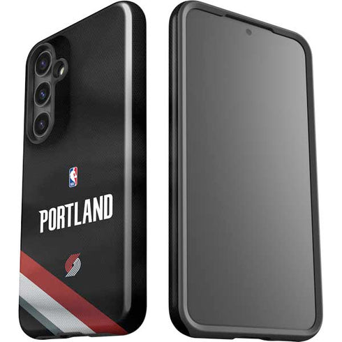 NBA Portland Trail Blazers Jersey Galaxy S24 Impact Case