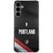 NBA Portland Trail Blazers Jersey Galaxy S24 Plus Clear Case