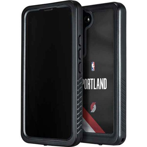 NBA Portland Trail Blazers Jersey Galaxy S24 Plus Waterproof Case