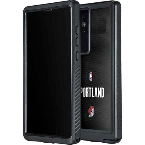 NBA Portland Trail Blazers Jersey Galaxy S24 Ultra Waterproof Case