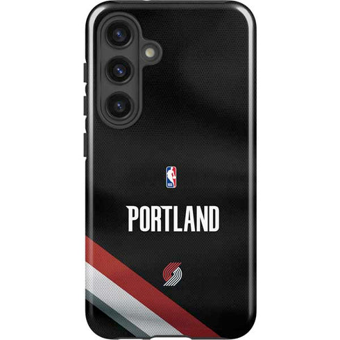 NBA Portland Trail Blazers Jersey Galaxy S25 Impact Case