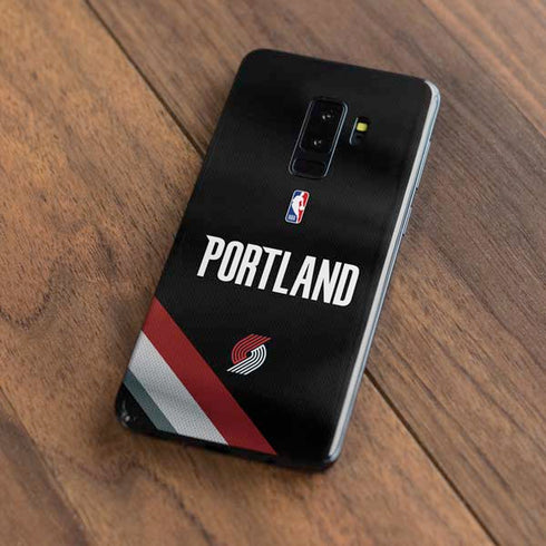NBA Portland Trail Blazers Jersey Galaxy S9 Plus Skin