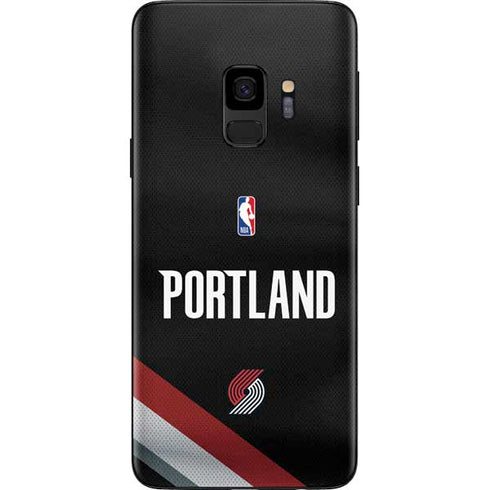 NBA Portland Trail Blazers Jersey Galaxy S9 Skin