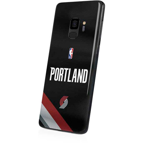 NBA Portland Trail Blazers Jersey Galaxy S9 Skin