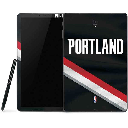 NBA Portland Trail Blazers Jersey Samsung Galaxy Tab Skin