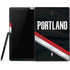 NBA Portland Trail Blazers Jersey Samsung Galaxy Tab Skin