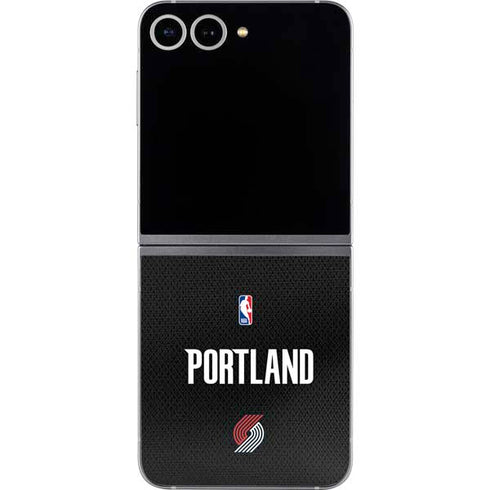 NBA Portland Trail Blazers Jersey Galaxy Z Flip6 Skin