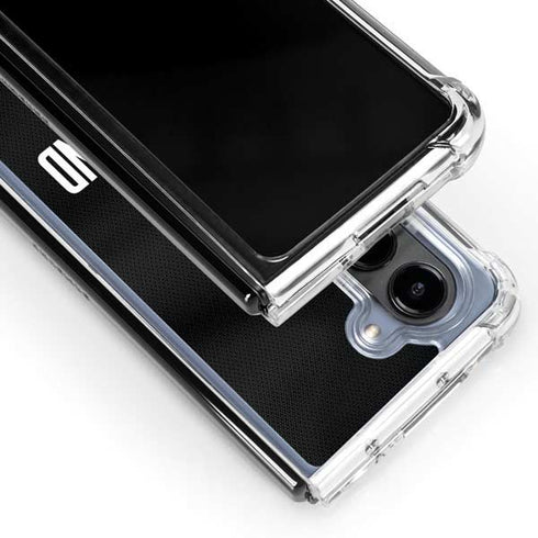 NBA Portland Trail Blazers Jersey Galaxy Z Fold5 5G Clear Case