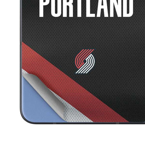 NBA Portland Trail Blazers Jersey Galaxy Z Fold5 5G Skin