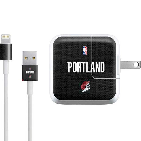 NBA Portland Trail Blazers Jersey iPad Charger (10W USB) Skin