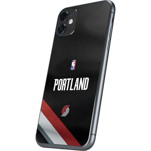 NBA Portland Trail Blazers Jersey iPhone 11 Skin
