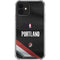 NBA Portland Trail Blazers Jersey iPhone 12 Mini Clear Case