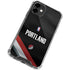 NBA Portland Trail Blazers Jersey iPhone 12 Mini Clear Case