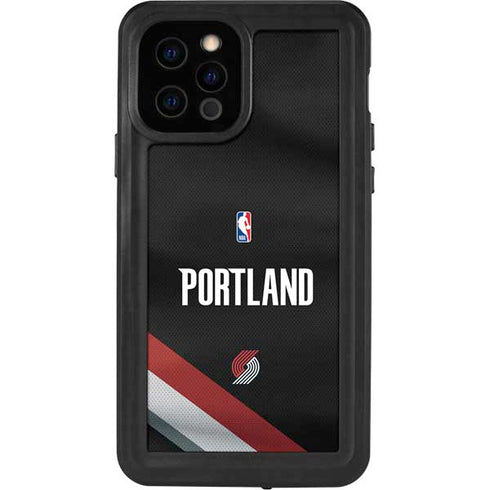 NBA Portland Trail Blazers Jersey iPhone 12 Pro Waterproof Case