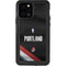 NBA Portland Trail Blazers Jersey iPhone 12 Pro Waterproof Case