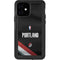 NBA Portland Trail Blazers Jersey iPhone 12 Waterproof Case