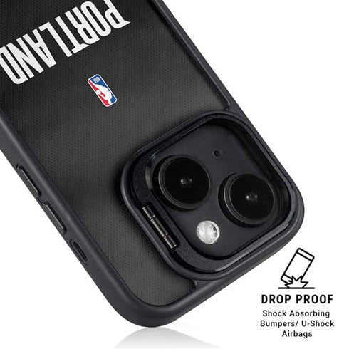 NBA Portland Trail Blazers Jersey iPhone 13 Kickstand Case