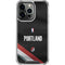 NBA Portland Trail Blazers Jersey iPhone 13 Pro Clear Case