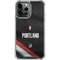 NBA Portland Trail Blazers Jersey iPhone 13 Pro Max Clear Case