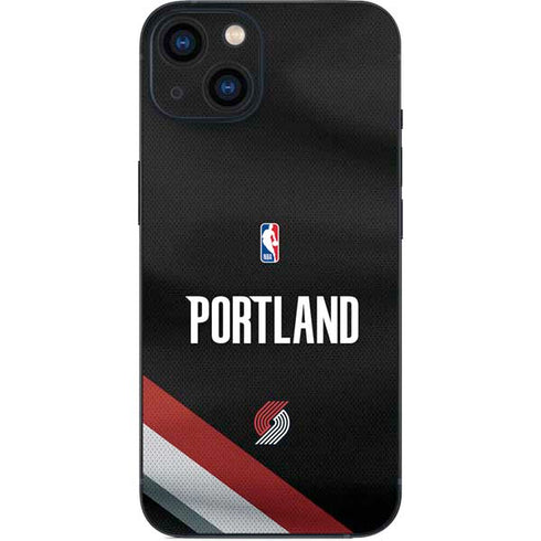 NBA Portland Trail Blazers Jersey iPhone 14 Plus Skin