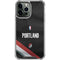 NBA Portland Trail Blazers Jersey iPhone 14 Pro Max Clear Case