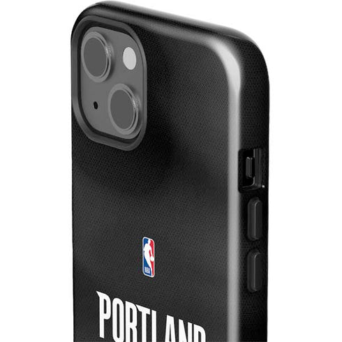 NBA Portland Trail Blazers Jersey iPhone 15 Impact Case