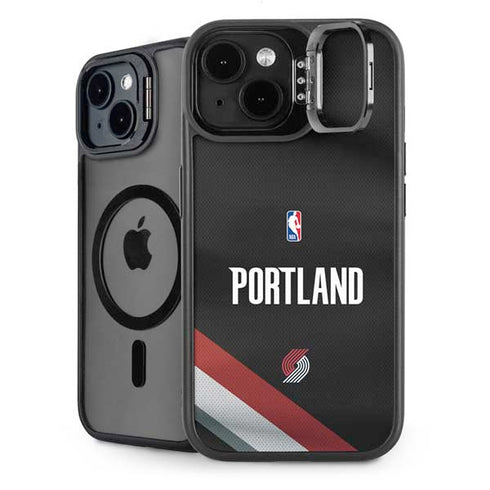 NBA Portland Trail Blazers Jersey iPhone 15 Kickstand Case