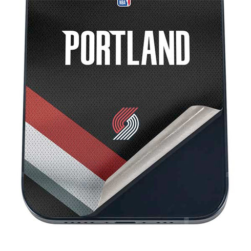 NBA Portland Trail Blazers Jersey iPhone 16 Plus Skin
