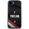 NBA Portland Trail Blazers Jersey iPhone 16e Clear Case