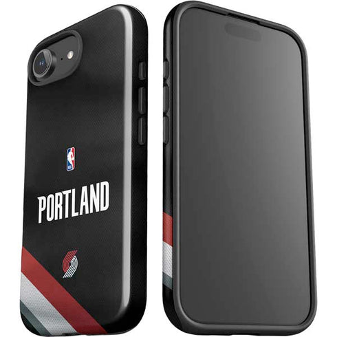 NBA Portland Trail Blazers Jersey iPhone 16e Impact Case