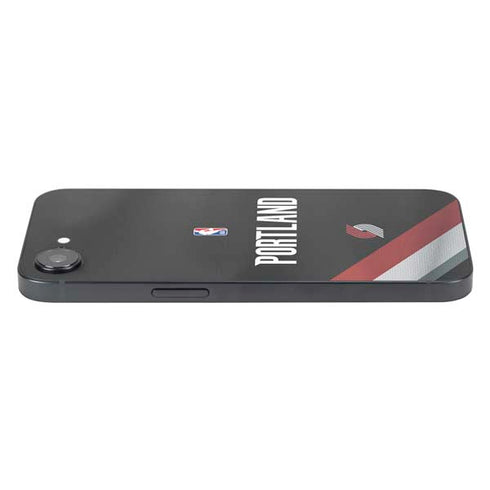 NBA Portland Trail Blazers Jersey iPhone 16e Skin