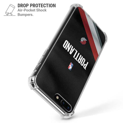 NBA Portland Trail Blazers Jersey iPhone 7/8 Plus Clear Case
